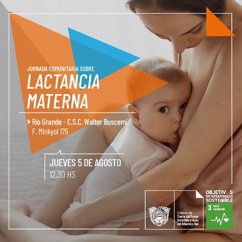 “Jornada Comunitaria sobre Lactancia Materna” en Río Grande