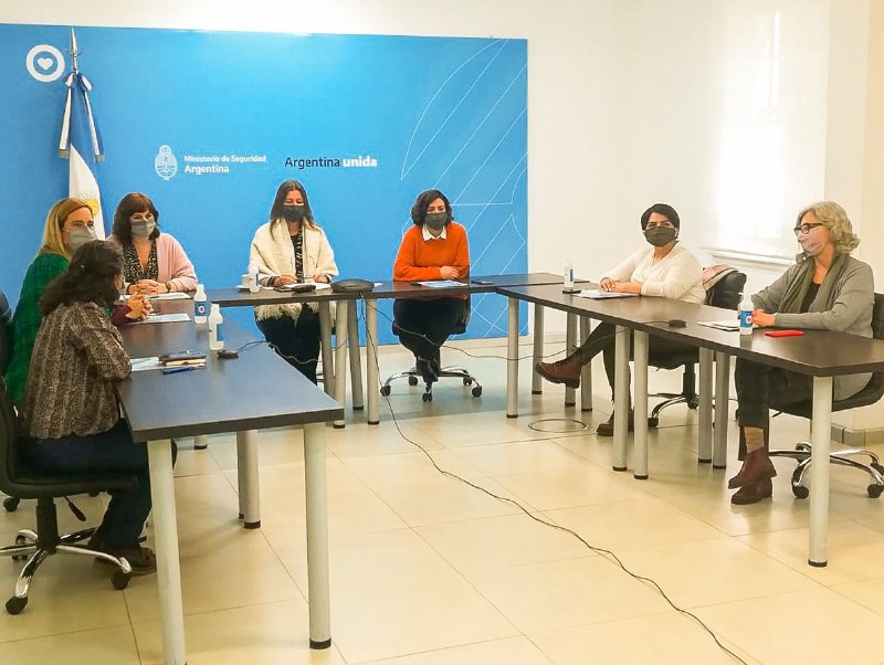 Mesa Federal de Seguridad, Género y Diversidad, encabezada por la Ministra de Seguridad de la Nación