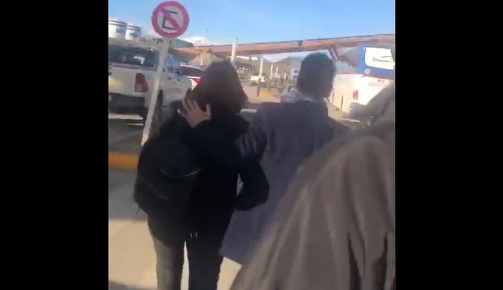 Bullrich llegó a Ushuaia y fue repudiada  en el Aeropuerto Malvinas Argentinas