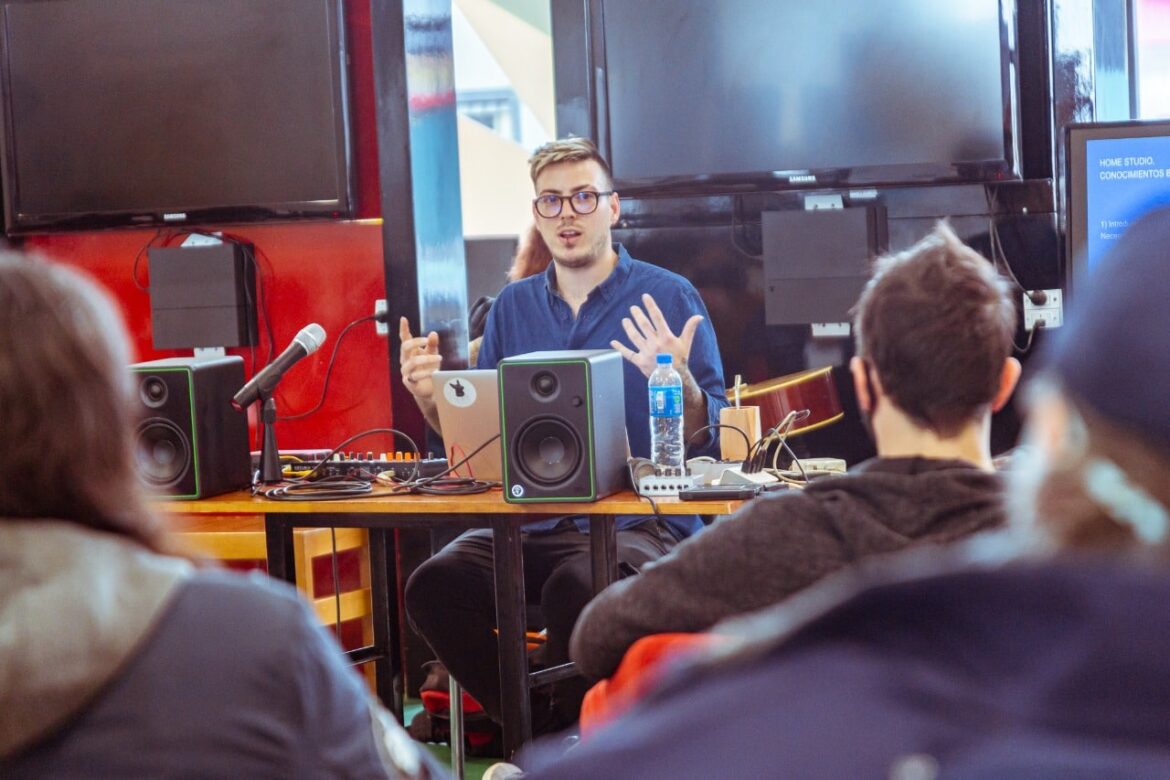 Master Class en producción de sonido a cargo del reconocido productor y youtuber, Lui Piluso