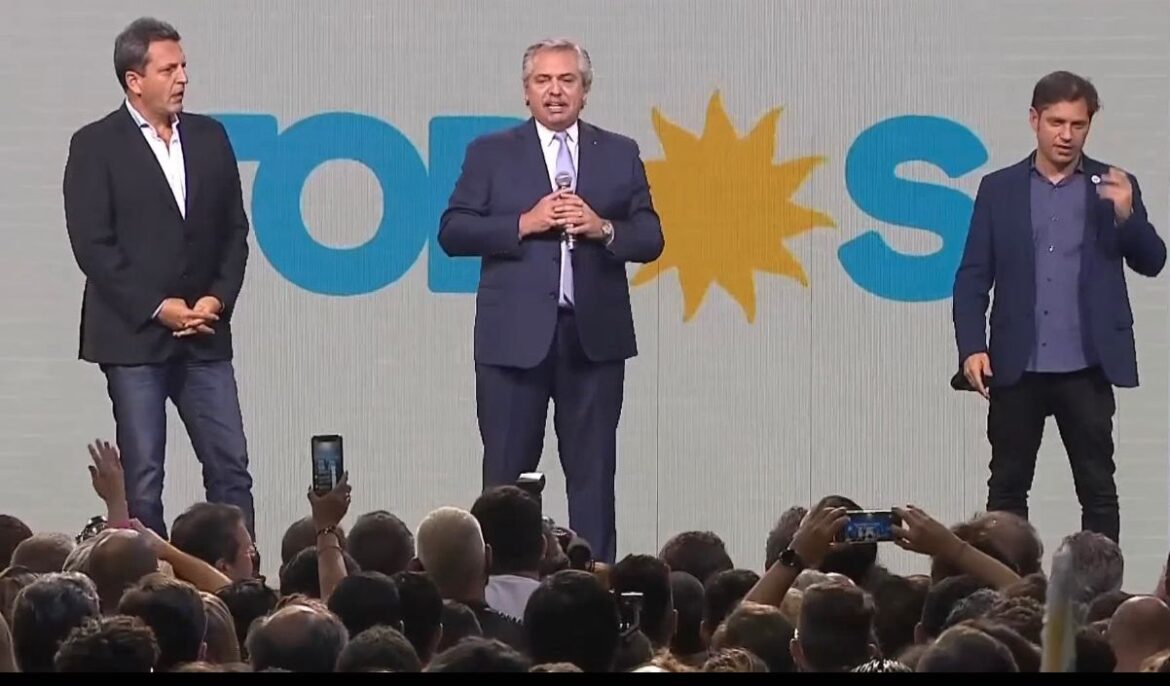 El Presidente Alberto Fernández, agradeció al Gobernador Gustavo Melella por lograr revertir la elección