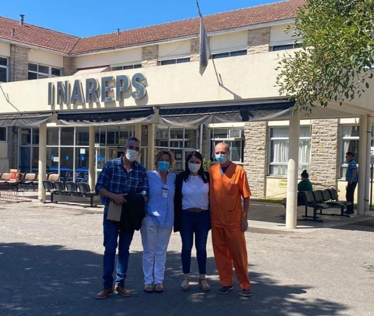 Mamá Margarita afianza su trabajo con el INAREPS