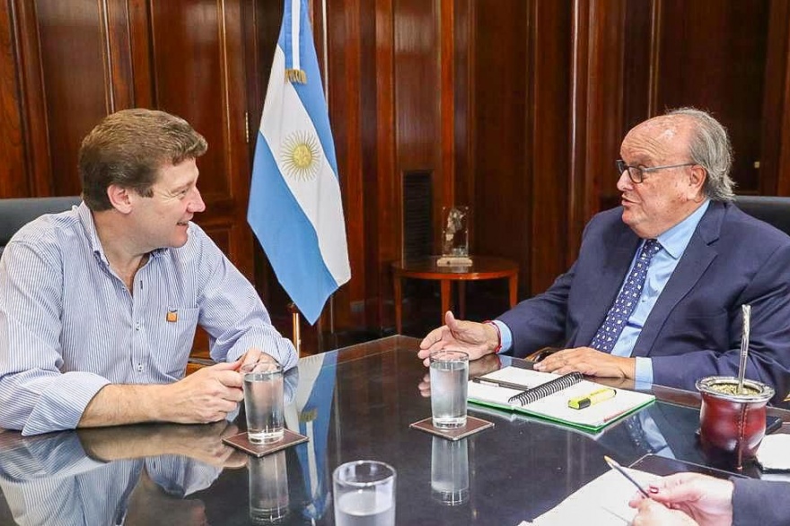 Melella y De Mendiguren analizaron inversiones y financiamiento para sectores productivos