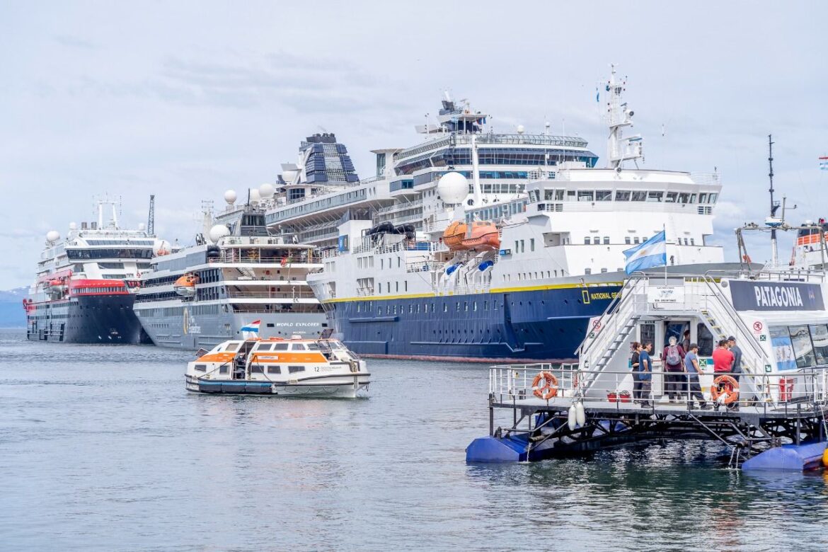 Temporada de cruceros: Arribaron al puerto de Ushuaia más de 92.750 personas