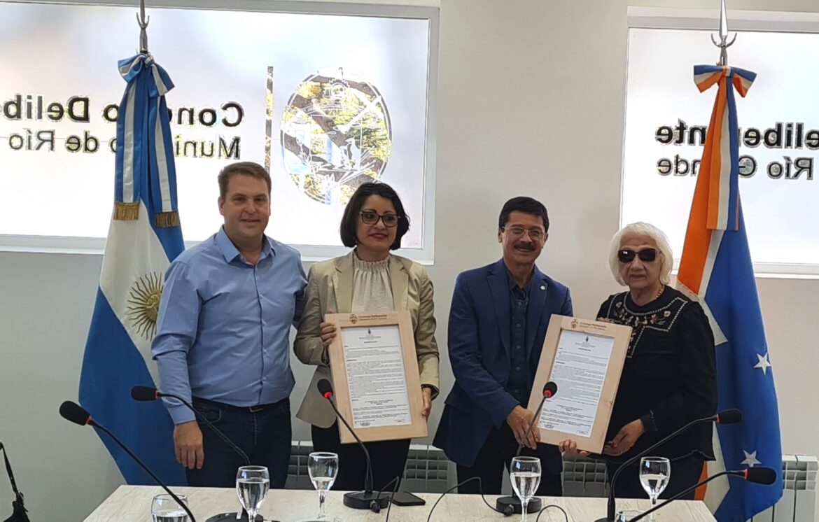 Concejales homenajearon a la primera mujer nacida en la Antártida