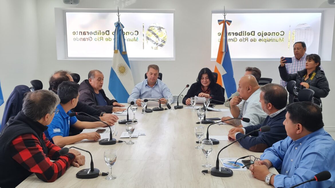 Concejales recibieron a la comisión directiva del Centro de Veteranos de Guerra ‘Malvinas Argentinas’
