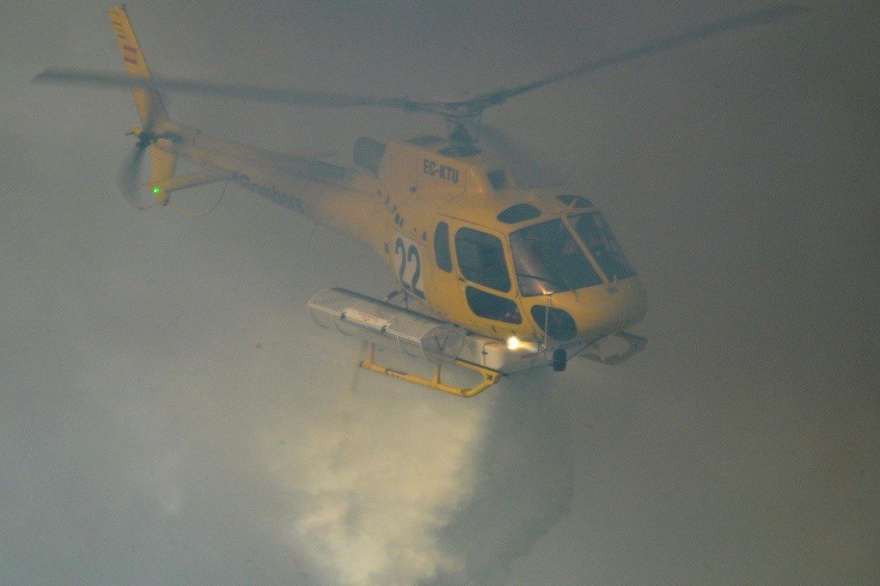 El Gobierno de la provincia compró un Helicóptero para combatir incendios