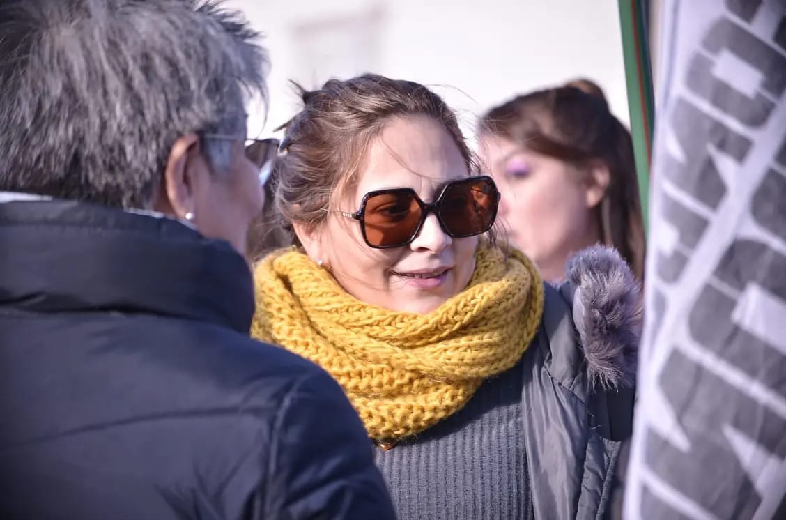 Susñar acompañó el 8M y dijo que “de a poco se ven cambios pero hay que seguir luchando”