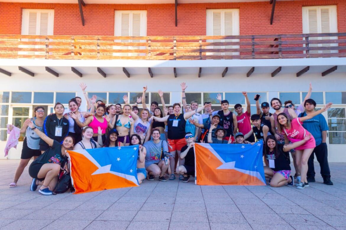 Jóvenes fueguinos se encuentran en embalse para participar de la JUVENTUR