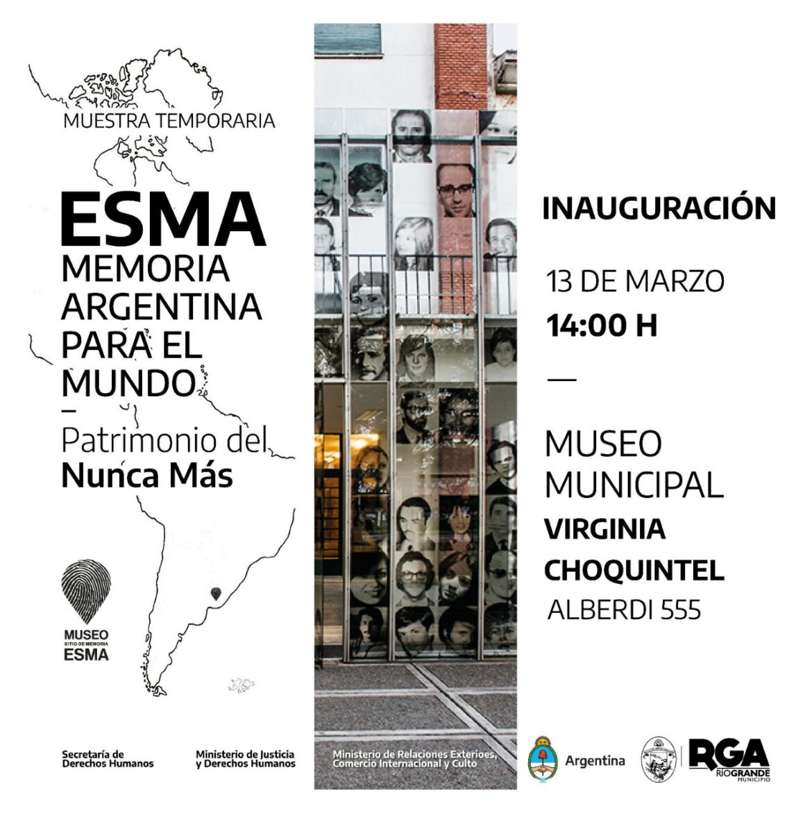 «ESMA Memoria Argentina para el mundo. Patrimonio del Nunca Más»