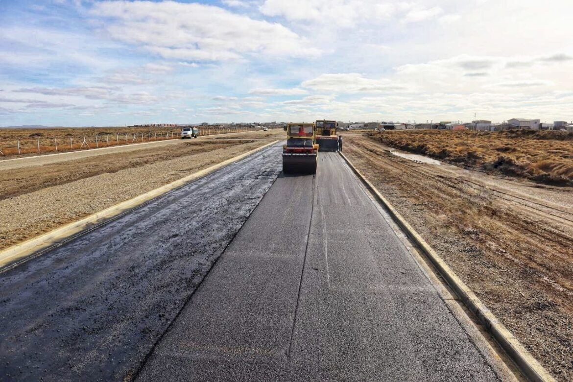 El asfaltado de la extensión de la Av. San Martín ya está en marcha