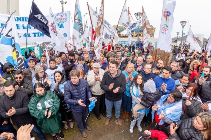 “Río Grande Unidad, Proyecto y Futuro” organizaciones políticas apoyan la reelección de Martín Perez