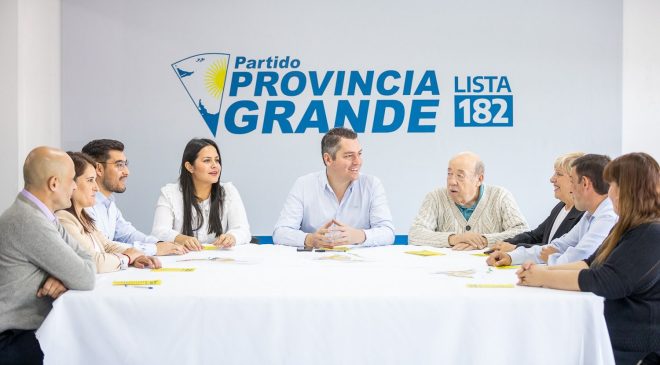 Martín Perez presentó a sus candidatos a Concejales por el Partido Provincia Grande
