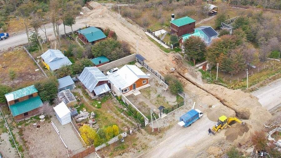 MARCHA A BUEN RITMO EL PLAN DE SANEAMIENTO PLUVIAL EN TOLHUIN