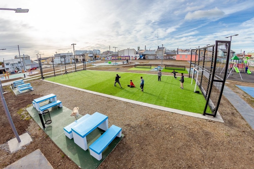 El Municipio de Río Grande habilita plazas modernizadas en toda la ciudad