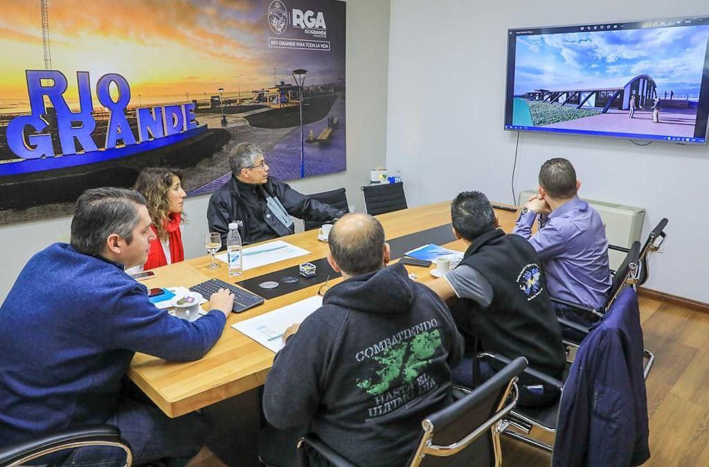El intendente y veteranos avanzan en el proyecto del nuevo edificio de la Carpa de la Dignidad