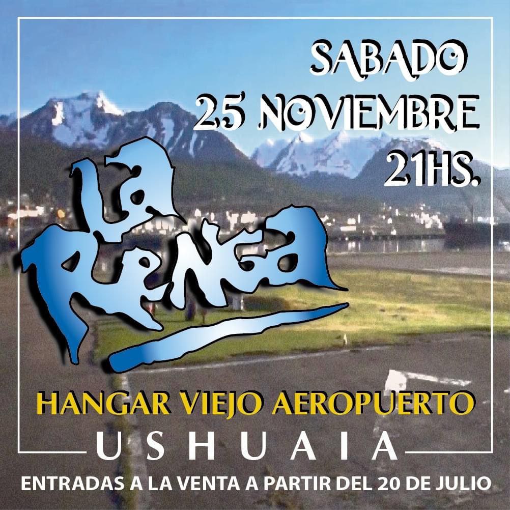 La Renga tocará en noviembre en Ushuaia