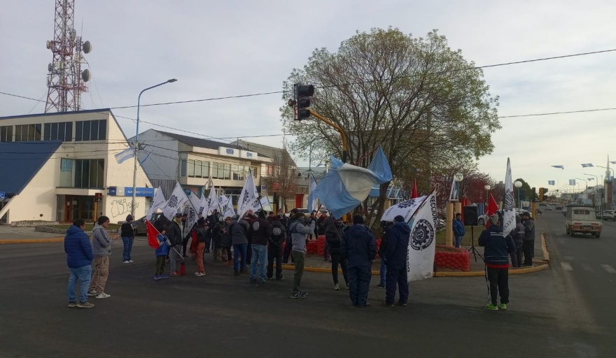 La Multisectorial de DD. HH realizó una manifestación por la situación en Jujuy
