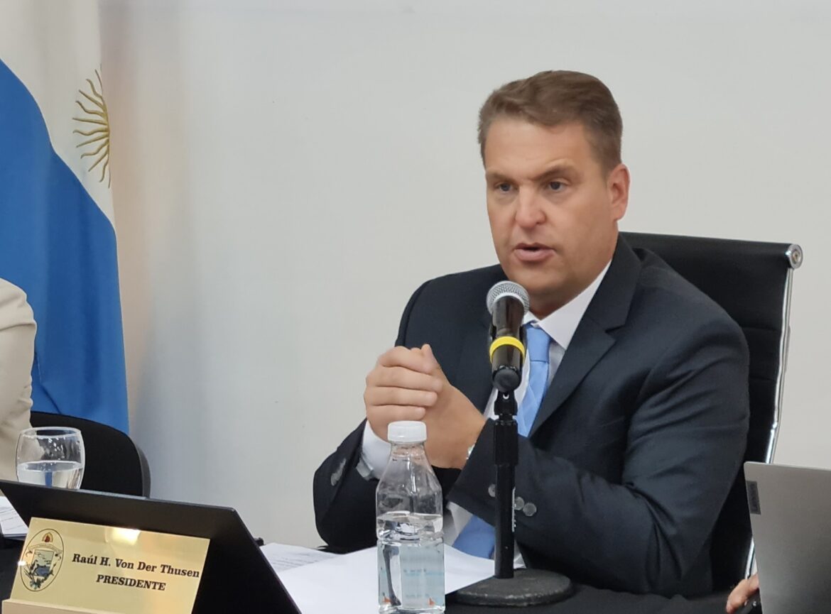 Von der Thusen planteó la necesidad de modificar el Código de Planeamiento Urbano