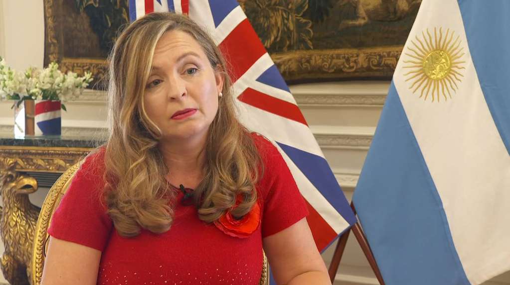 La embajadora británica Kirsty Hayes será declarada “persona no grata” en Tierra del Fuego