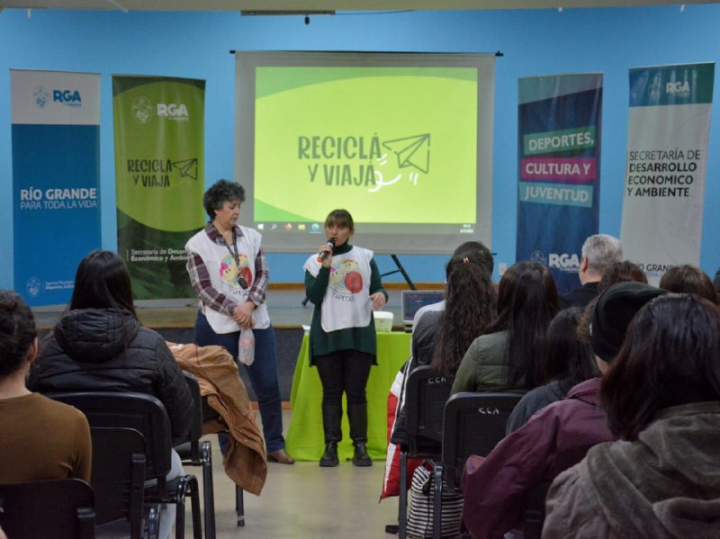 Concurso ‘Reciclá y Viajá’ para estudiantes del anteúltimo año de secundaria en Río Grande