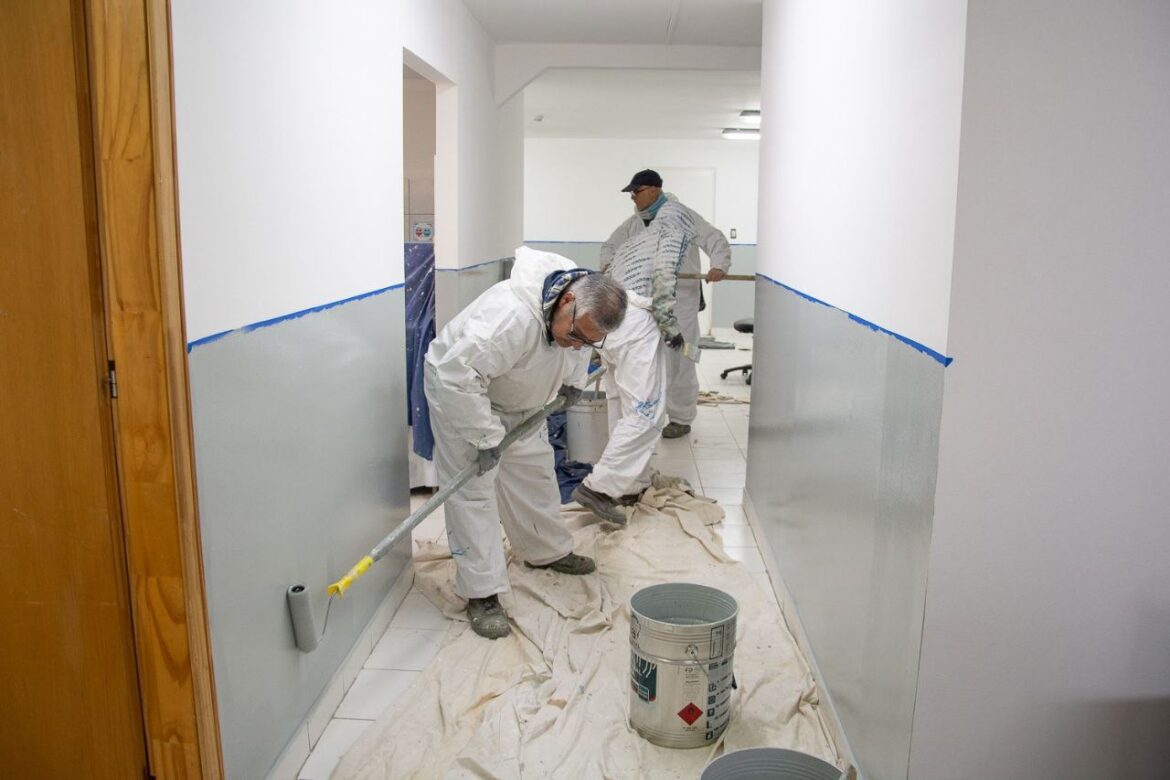 Realizan obras de refacción y puesta en valor en los centros comunitarios municipales de Río Grande
