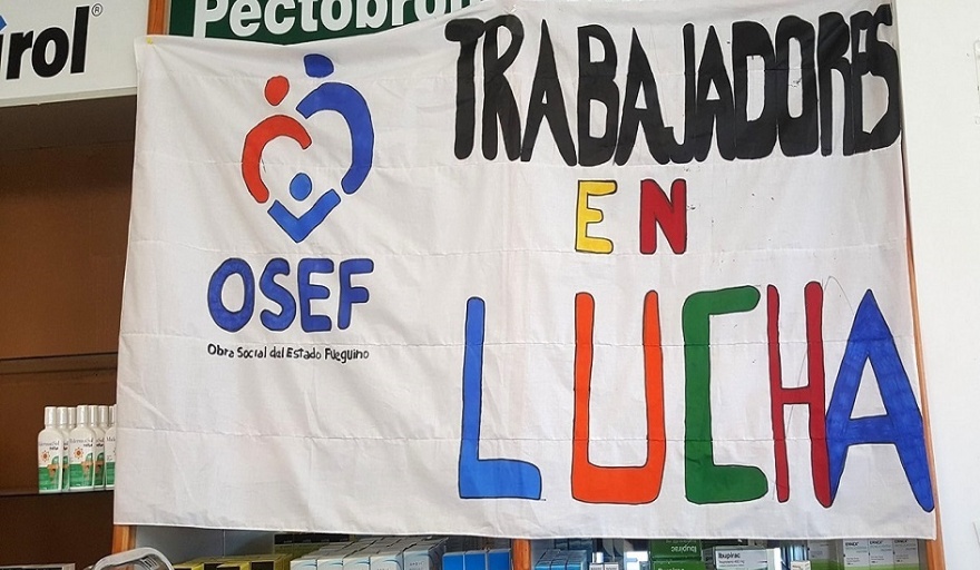 Empleados de OSEF reclaman apertura de paritarias para el sector