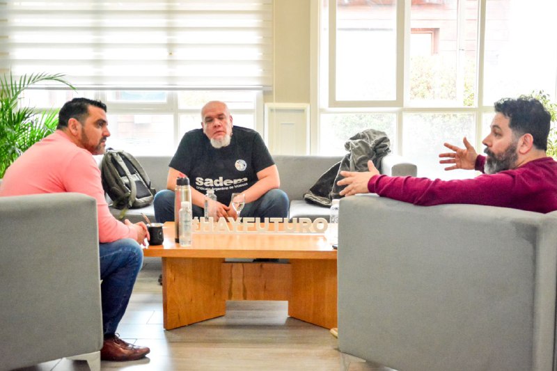 «Maquina» Levicoy de SADEM se reunió con Walter Vuoto