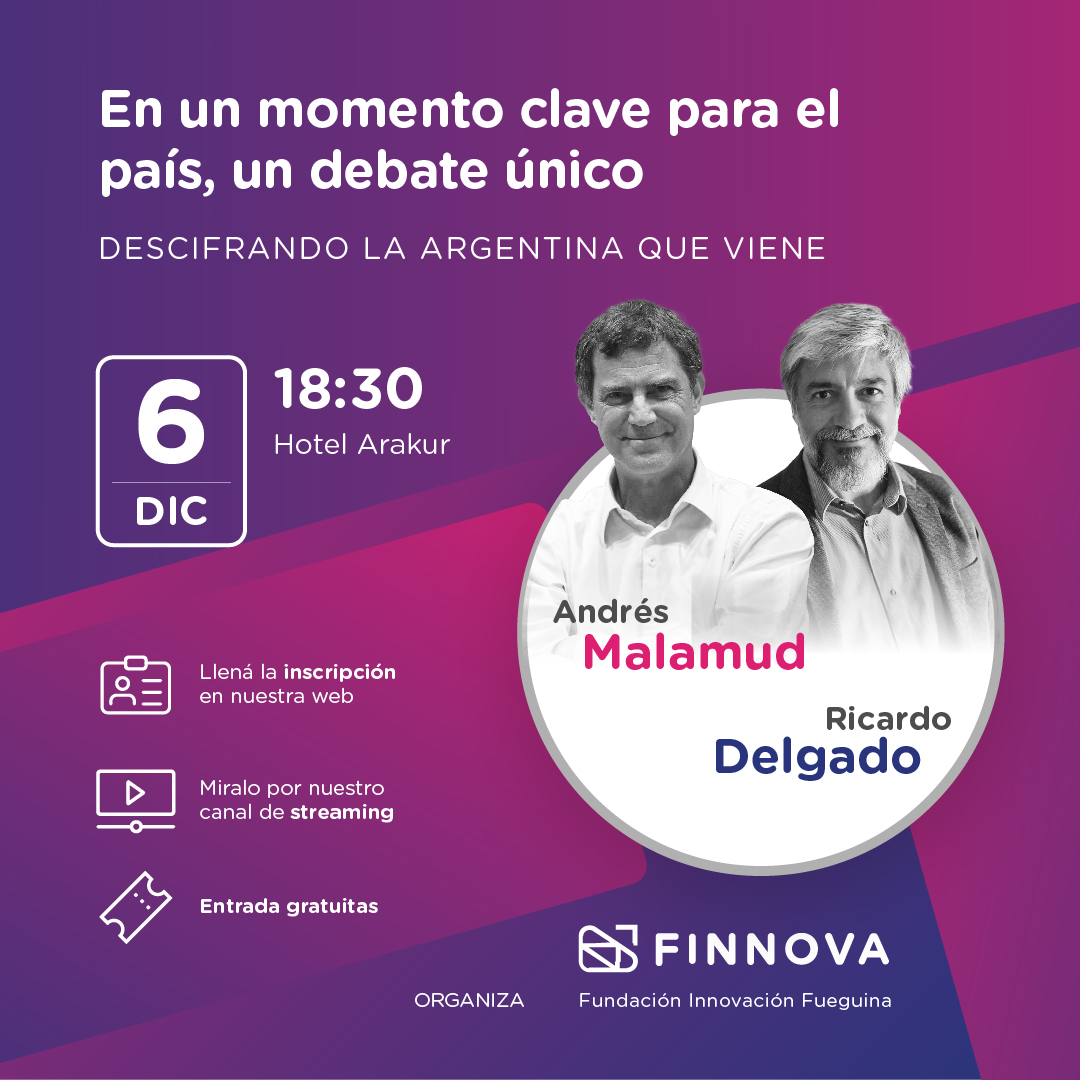Fundación Finnova llevará adelante la charla “Descifrando la Argentina que viene”
