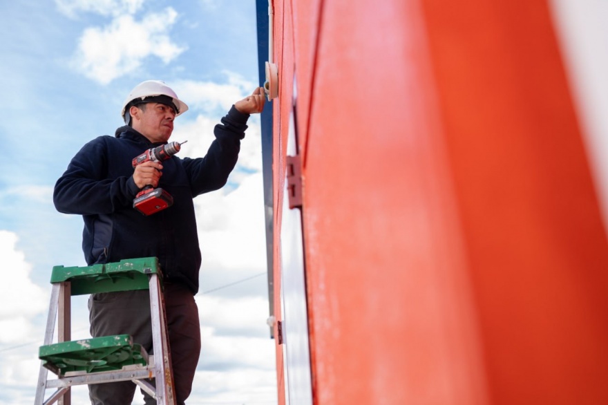 Continúan  los trabajos de mantenimiento, y refacción en establecimientos educativos