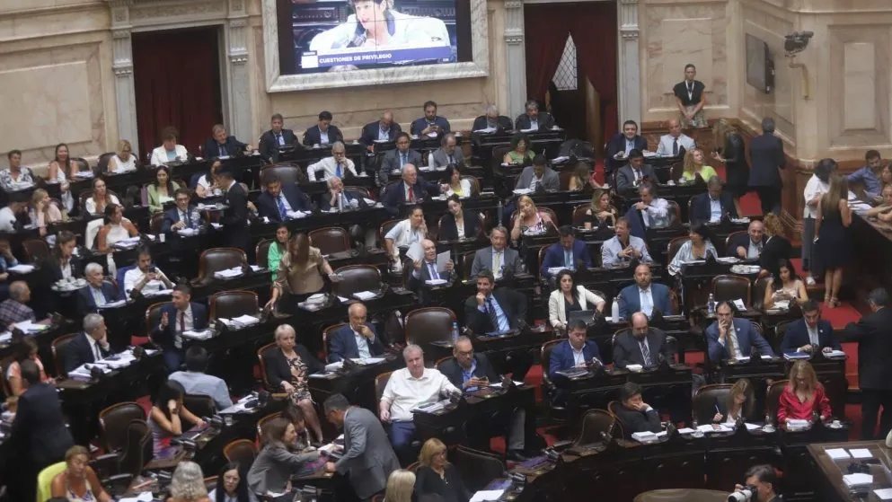 Ley ómnibus: con cuestiones de privilegio por la violencia frente al Congreso se reinició la sesión