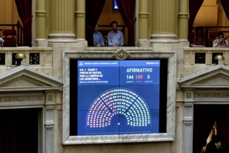 El voto de los diputados fueguinos a la Ley Ómnibus de Milei