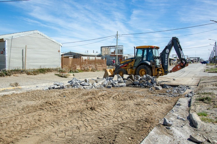 En Río Grande, el Municipio comenzó la construcción de un aliviador cloacal en Margen Sur