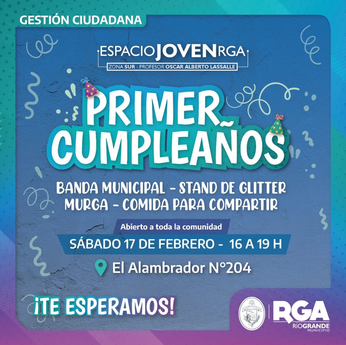 El Espacio joven de la zona sur «Oscar Lasalle» celebra su primer aniversario