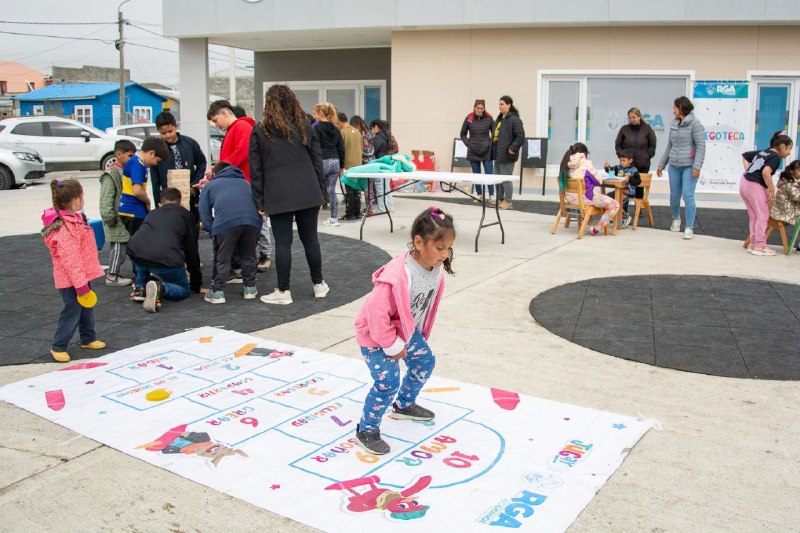 La Juegoteca ambulante recorre los barrios de Río Grande