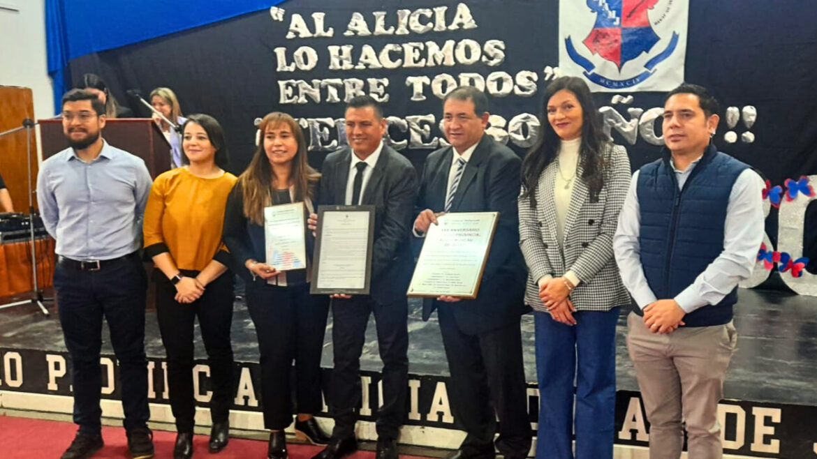 Concejales participaron del acto por el 30° aniversario del Colegio “Alicia Moreau de Justo”