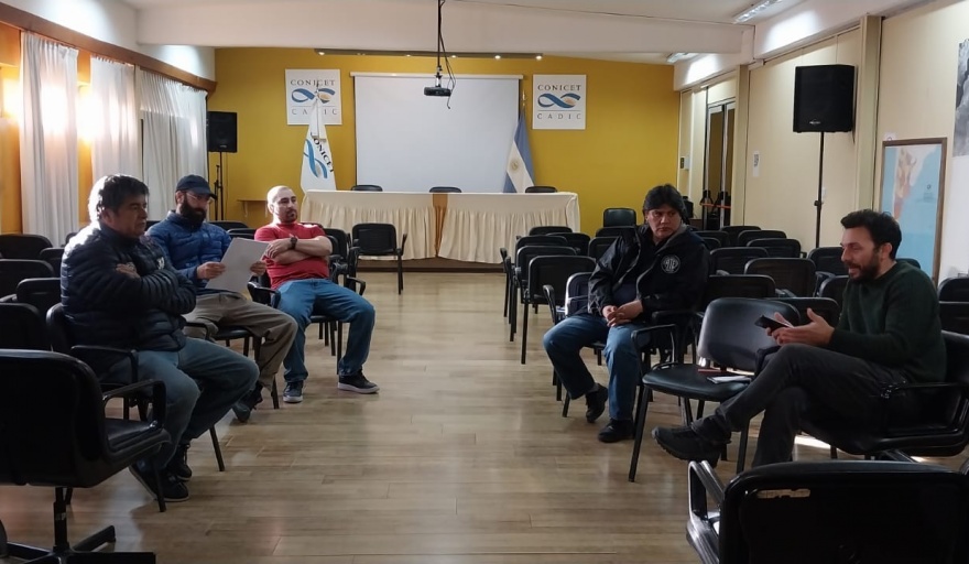 Dirigentes de ATE recorrieron los entes nacionales en la provincia