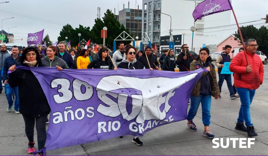 Paro Nacional Docente: SUTEF se suma a la movilización en reclamo de mejoras salariales y reapertura de paritarias