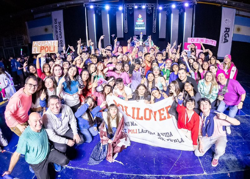 El intendente Martín Perez acompañó a las juventudes riograndenses