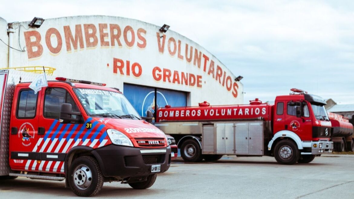 Los Bomberos Voluntarios se preparan de cara al Día de las Infancias