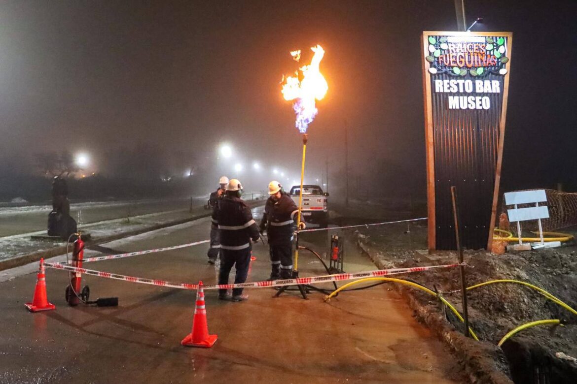 Más de 300 Familias se suman a la red de Gas Natural en Tolhuin