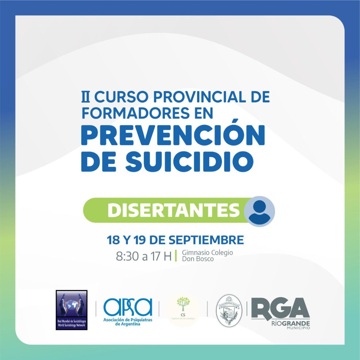 Curso Provincial de Formadores en Prevención de Suicidio: conocé el cronograma de la 2° edición