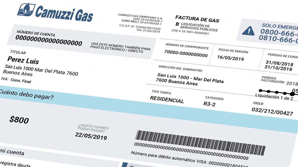 Nación aprobó los nuevos cuadros tarifarios de luz y gas