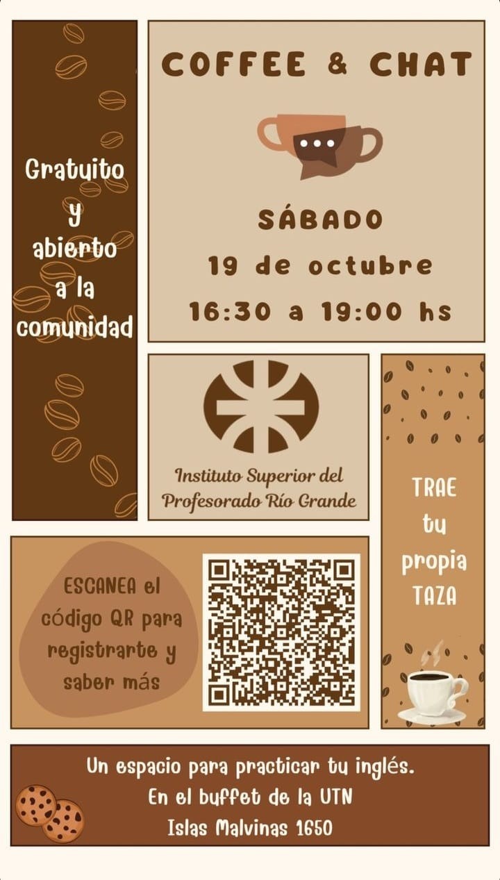 El ISPRG presenta ‘Coffee y Chat’ para practicar inglés