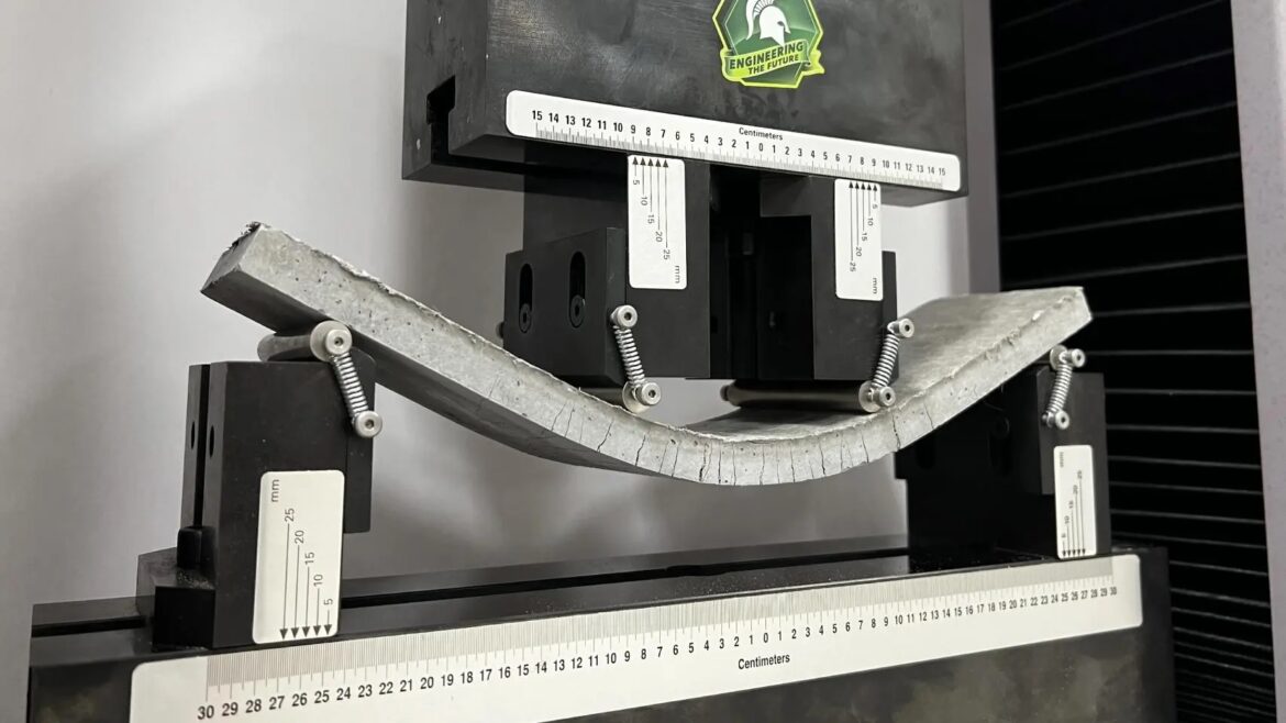 Ingenieros de la Universidad Estatal de Michigan Revolucionaria el Hormigón