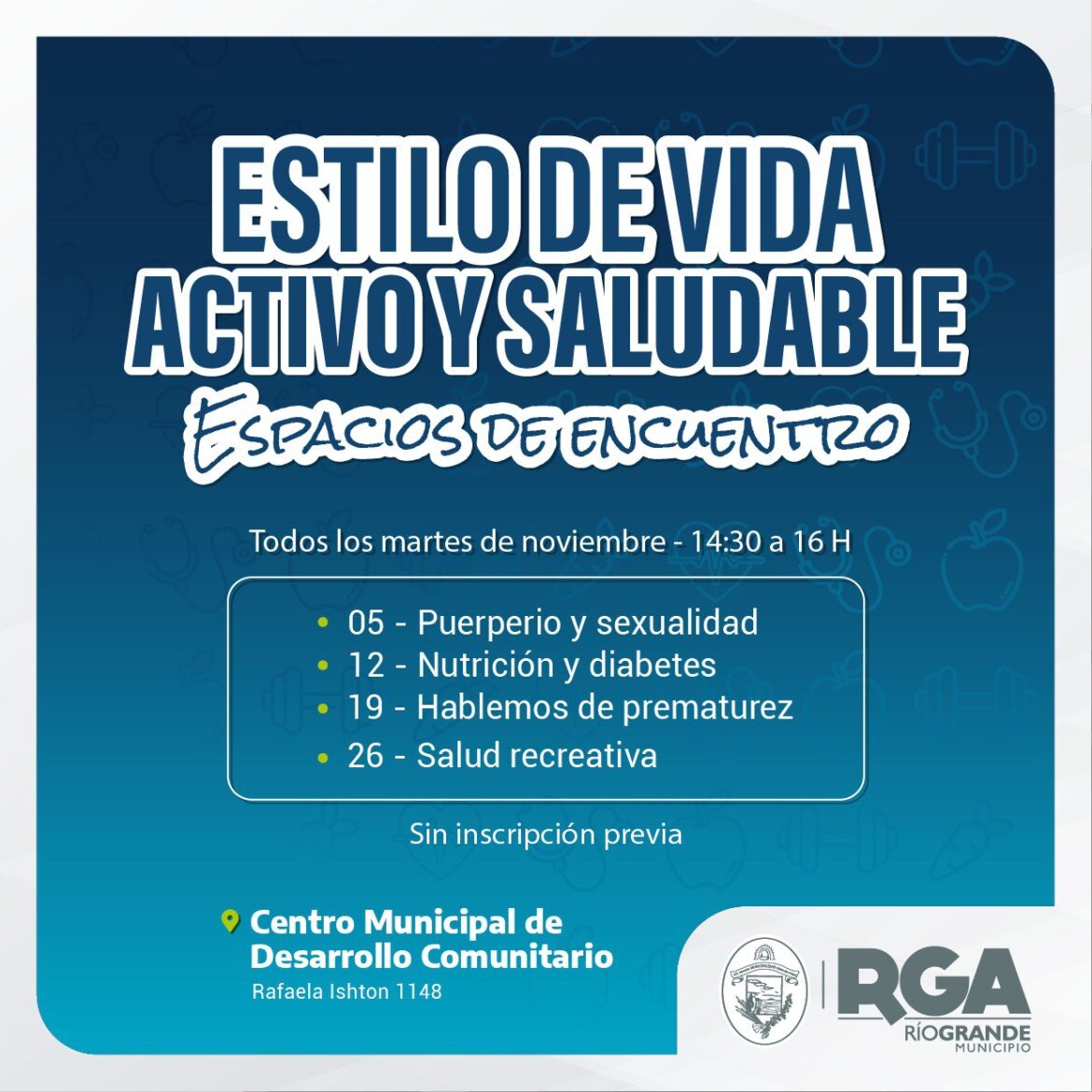 COMIENZA NOVIEMBRE CON NUEVOS ENCUENTROS PARA FOMENTAR ESTILOS DE VIDA SALUDABLES