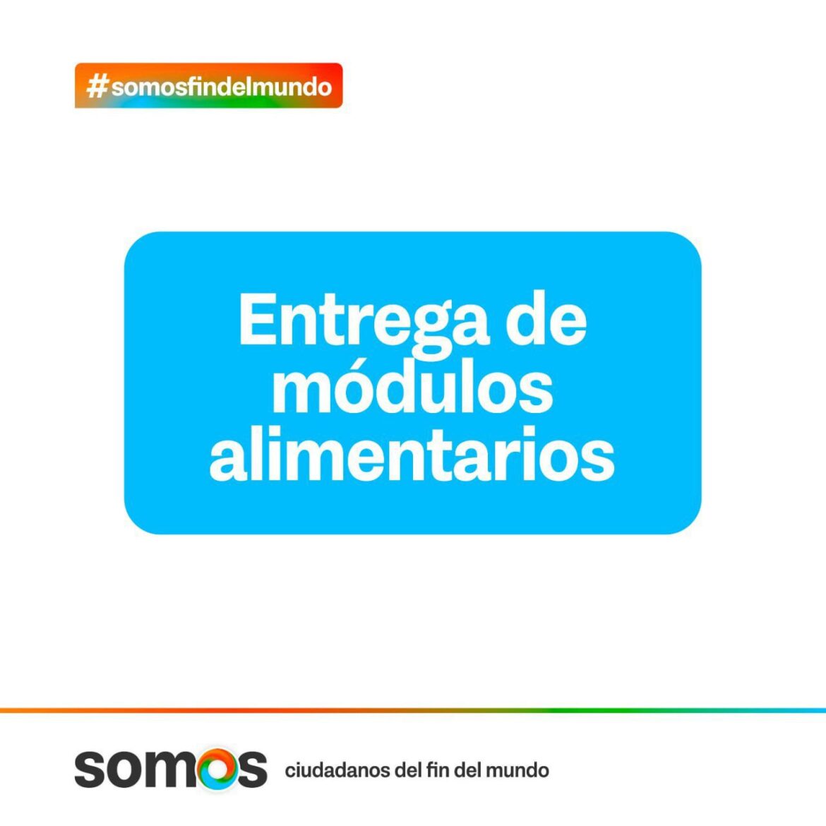 CRONOGRAMA DE ENTREGA DE MÓDULOS ALIMENTARIOS DEL MES DE NOVIEMBRE