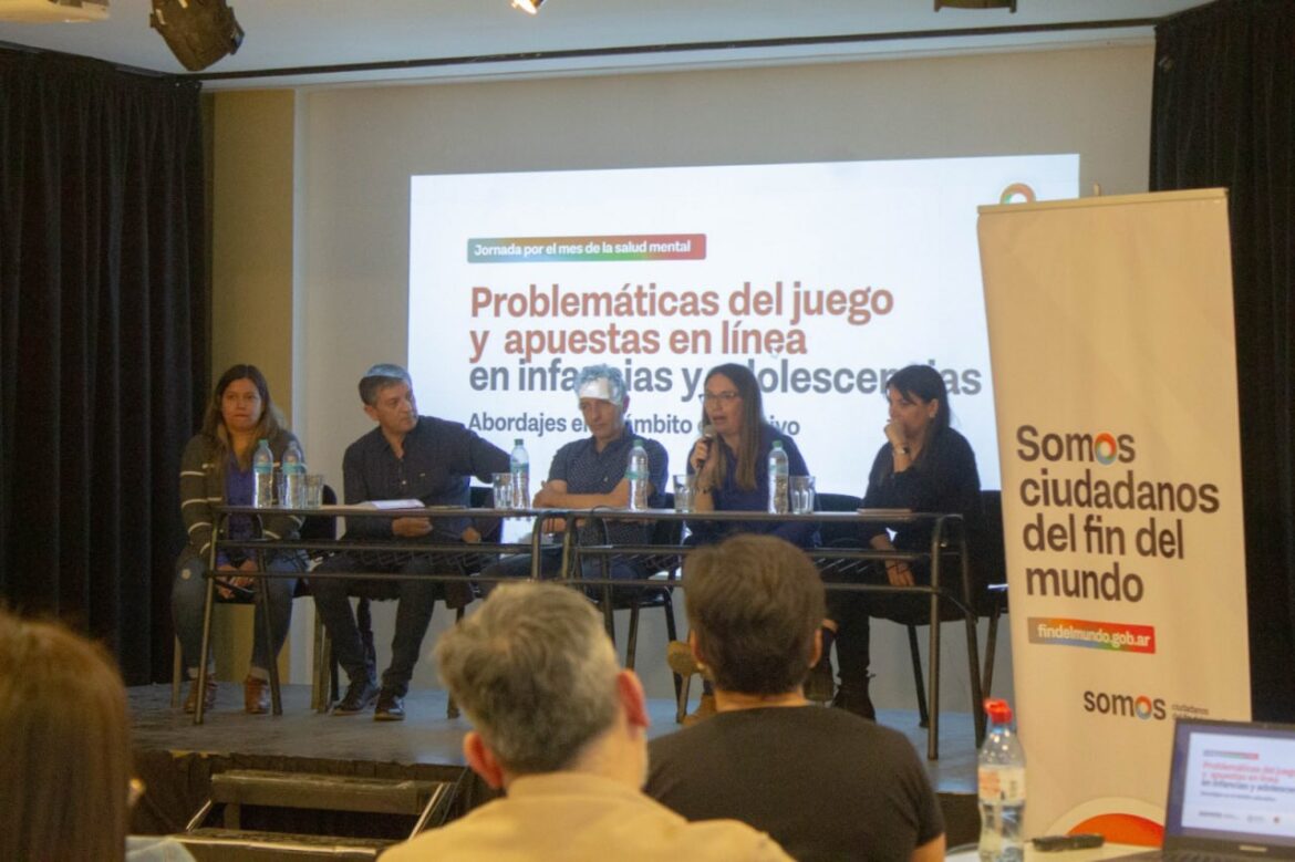 Se realizaron jornadas de capacitación sobre problemáticas del juego y apuestas en línea en infancias y adolescencias