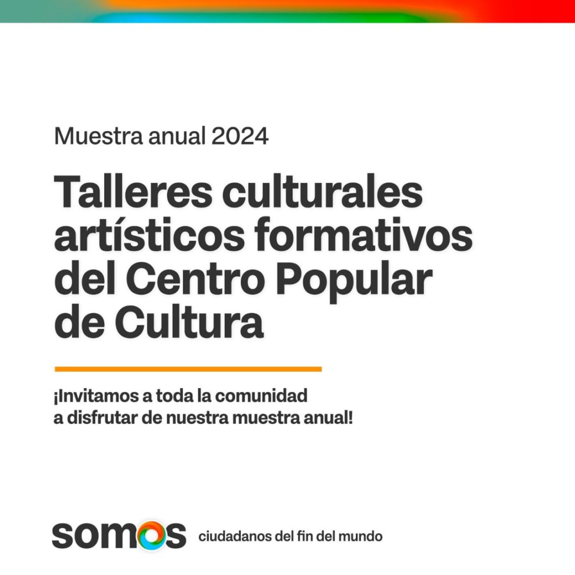 El Centro Popular De Cultura Realizará Su Muestra Anual