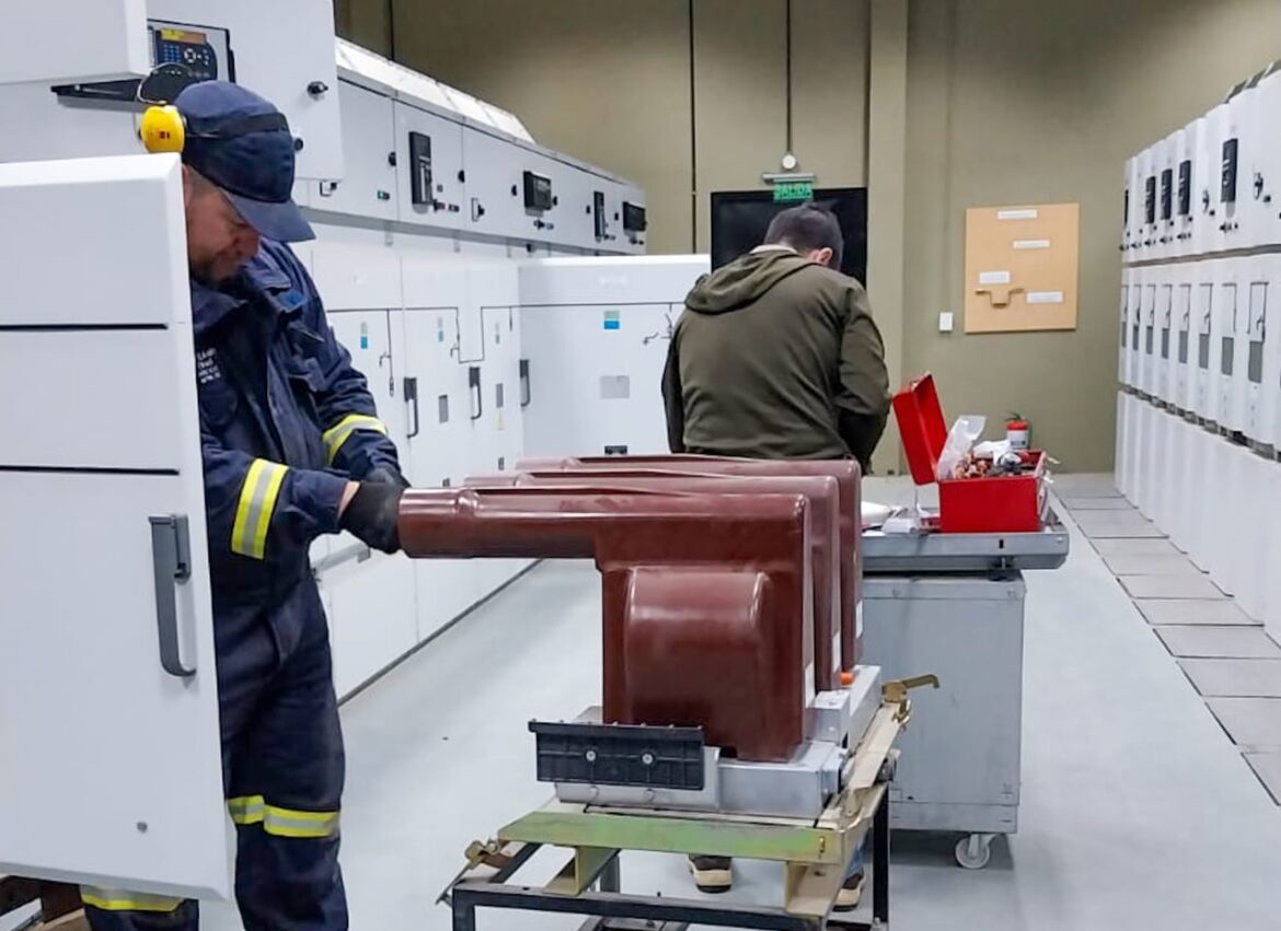 Concluyó con éxito una nueva etapa de trabajos de modernización del sistema eléctrico de Ushuaia